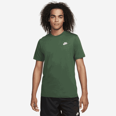 Тениска Nike Sportswear Club Зелено | AR4997-323, 1