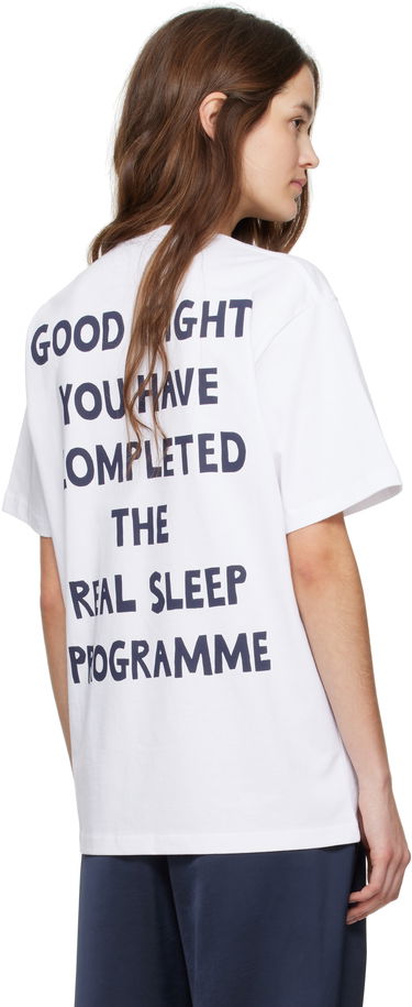 Тениска JW Anderson JW Anderson JWA Print T-Shirt Бяло | JT0285-PG1510, 2
