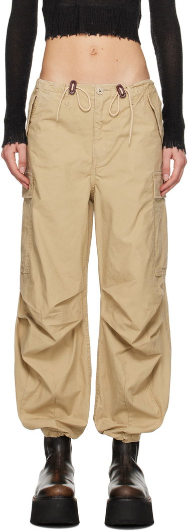 Карго панталони R13 R13 Balloon Army Trousers Бежово | R13WR241-R322B, 0