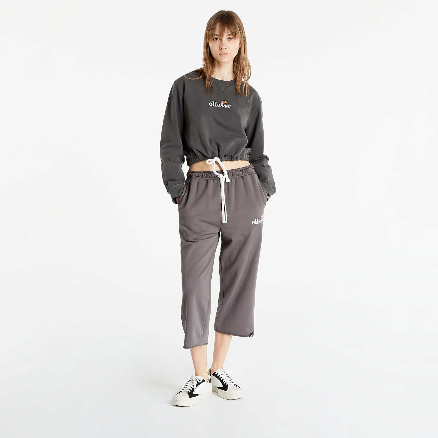 Спортни панталони Ellesse Taran Cropped Jog Pant Сиво | SGM14012011, 0
