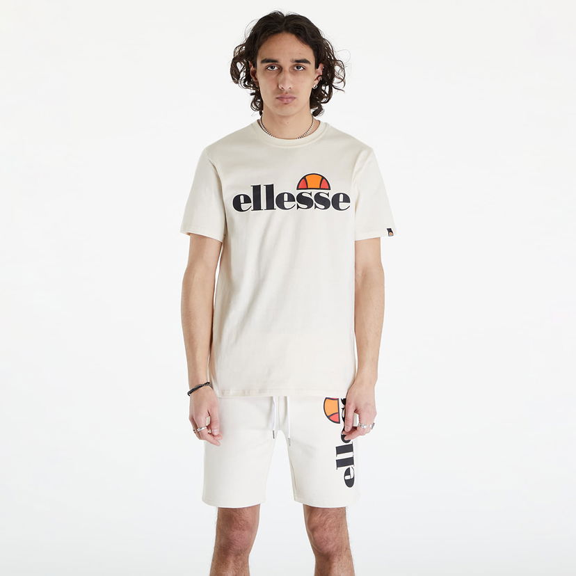 Тениска Ellesse Sl Prado Tee Off White Бяло | SHV07405-904