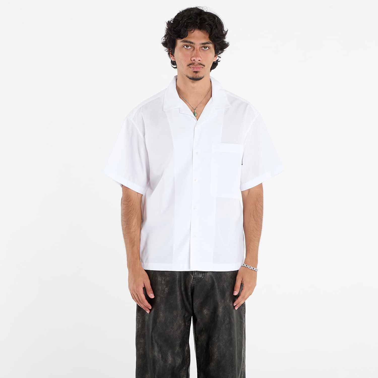 Риза Palm Angels Palm Angels Classic Shirt Бяло | PMGG00AC99FAB0010110, 0