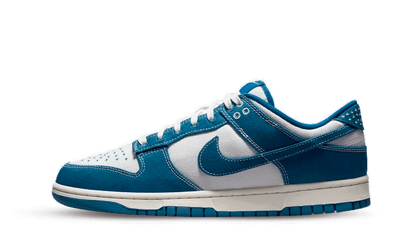 Кецове и обувки Nike Dunk Low Sashiko Синьо | DV83101