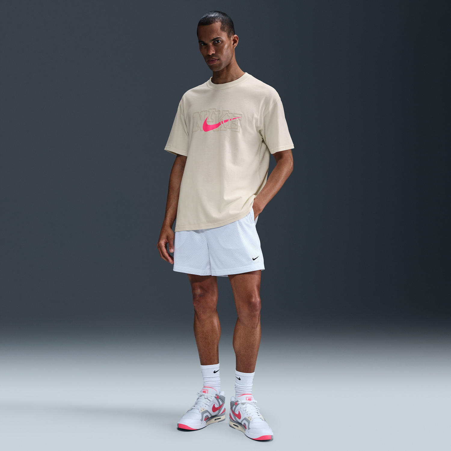 Тениска Nike Nike Max90 Basketball T-Shirt Бяло | HJ3419-133, 1
