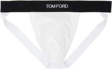 Бельо и чорапи Tom Ford TOM FORD Cotton Jock Strap Бяло | T4LC61040, 0
