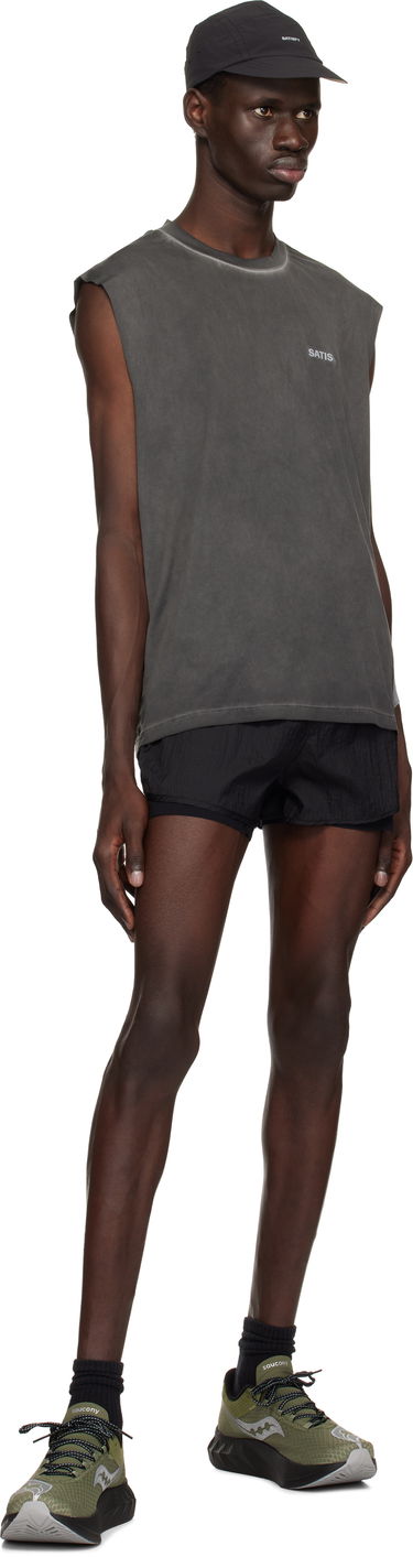 Къси панталони Satisfy Satisfy Rippy 3 Trail Shorts Черно | 12000-BK, 3