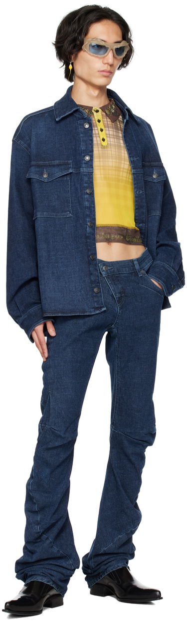 Яке Ottolinger Ottolinger Denim Buttoned Shirt Синьо | 1700408, 3