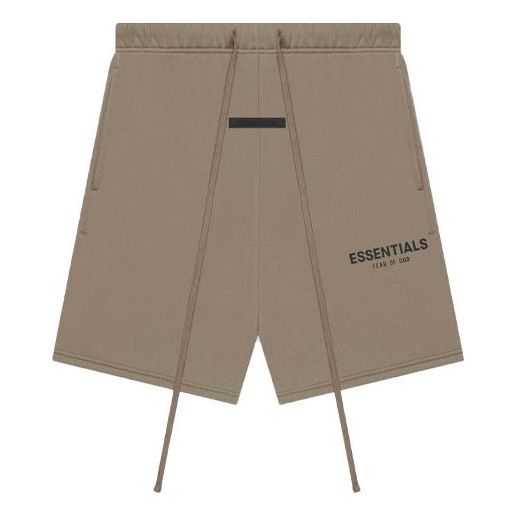 Къси панталони Fear of God Essentials SS21 Sweatshort Кафяво | FOG-SS21-564, 0
