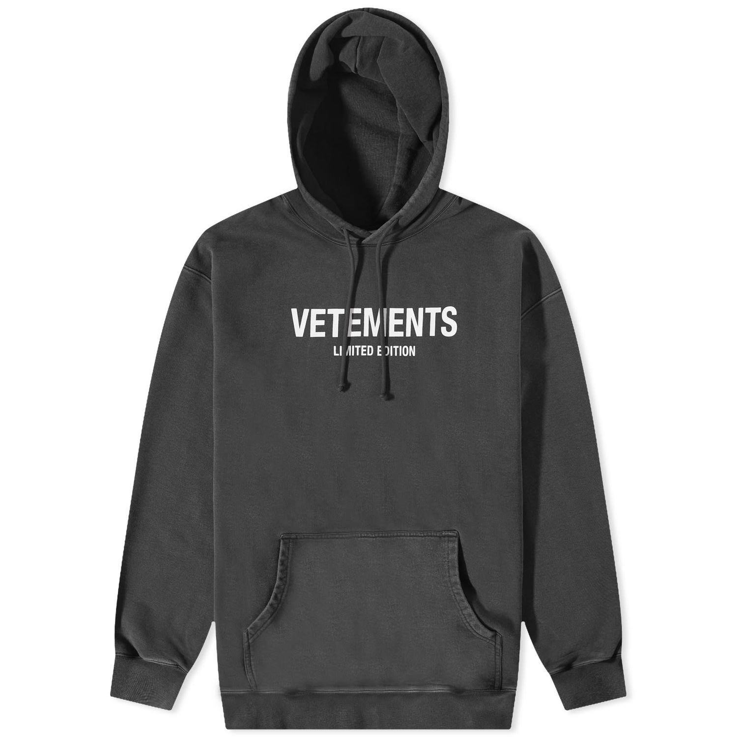 Суитчър VETEMENTS Limited Edition Logo Hoodie Black Черно | UE54HD220B, 0