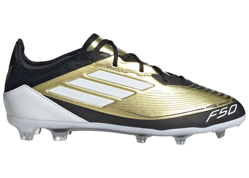 Кецове и обувки adidas Performance F50 Pro FG Messi Gold Metallic Cloud White Core Black Металик | IF6917