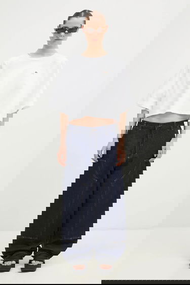 Дънки Carhartt WIP Brandon Double Knee Pant medium waist Тъмно синьо | I034635.102, 4