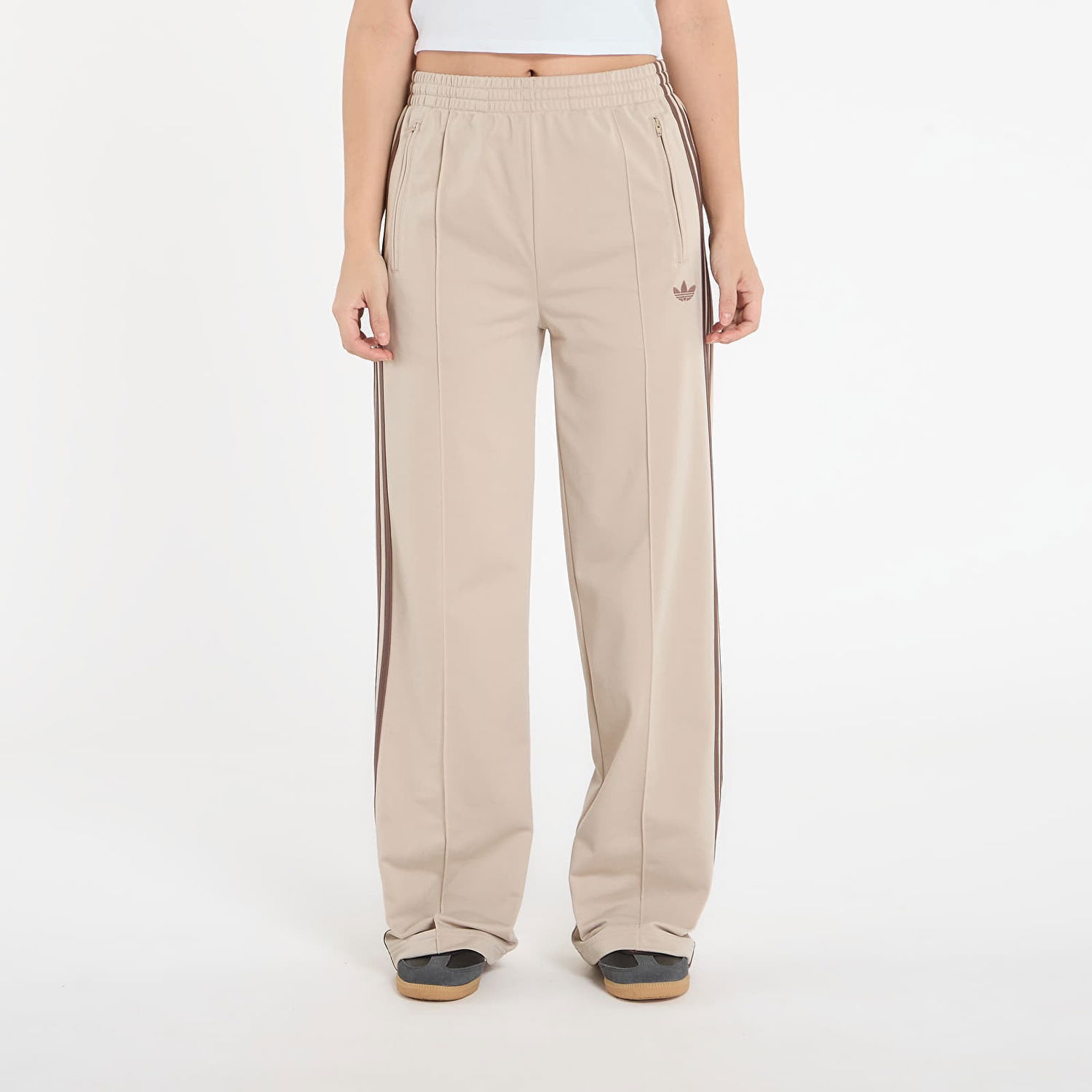 Спортни панталони adidas Originals Firebird Loose Track Pants Бежово | KD3660, 0