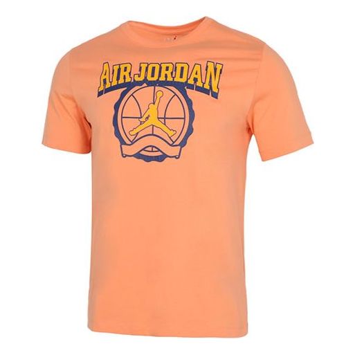 Тениска Jordan Jordan Burst Crack Basketball Short Sleeve T-Shirt Оранжево
 | CV3420-894