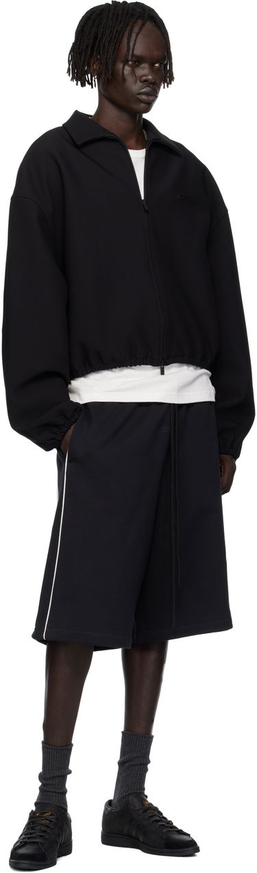 Яке Fear of God ESSENTIALS Bonded Canvas Zip-Up Jacket Черно | 202SP258060F, 3
