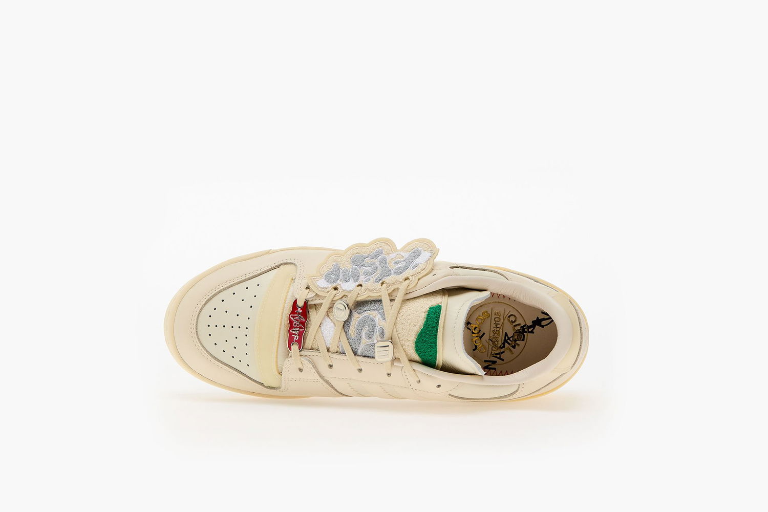 Кецове и обувки adidas Originals Footshop x Forum "Quell Beats" Quiet Бежово | FTSHP_379, 1