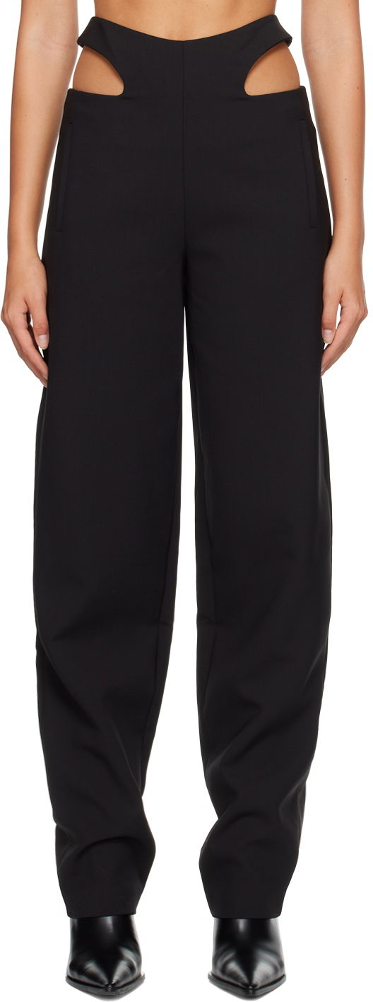 Панталони Dion Lee Dion Lee Y Front Cutout Trousers Черно | C2068P22, 0