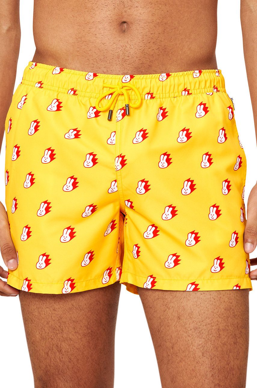 Бански Happy Socks Bunny Swim Shorts Жълто | BUN116.2200, 0