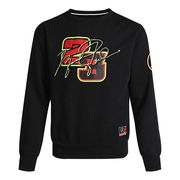 Jordan Basketball Print Digital Crewneck Fleece Sweatshirt