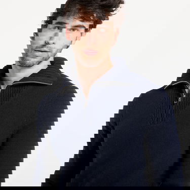 Пуловер GAP Cashsoft Quarter-Zip Sweater Тъмно синьо | 800323-01, 1