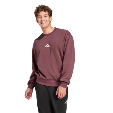 Суитчър adidas Originals Feelcozy Sweatshirt Бургунди | JE3786, 0