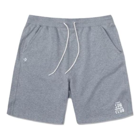 Къси панталони Converse Sun Club Drawstring Shorts Сиво | 10025878-A01