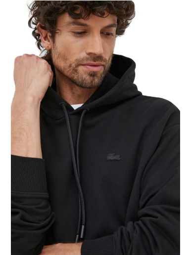 Суитчър Lacoste x Netflix Loose Fit Hoodie Черно | SH7340