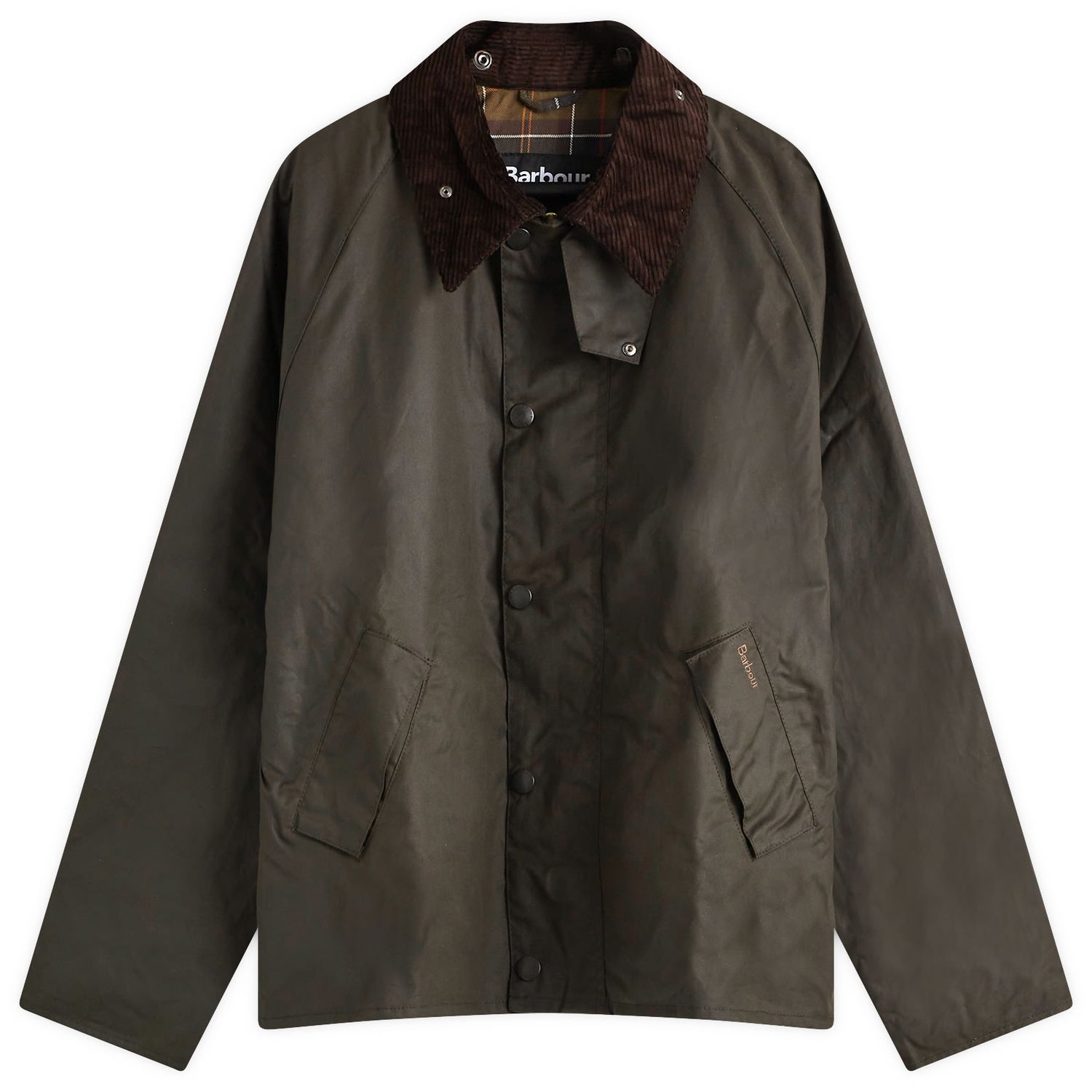 Яке Barbour Men's OS Transport Wax Зелено | MWX1678OL51, 0