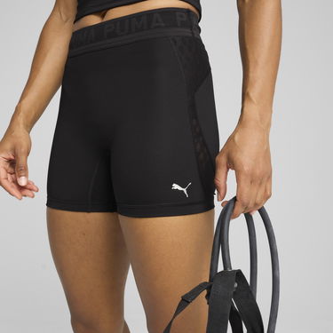 Къси панталони Puma Lace 5" High-Waisted Training Shorts Черно | 526784_01, 4