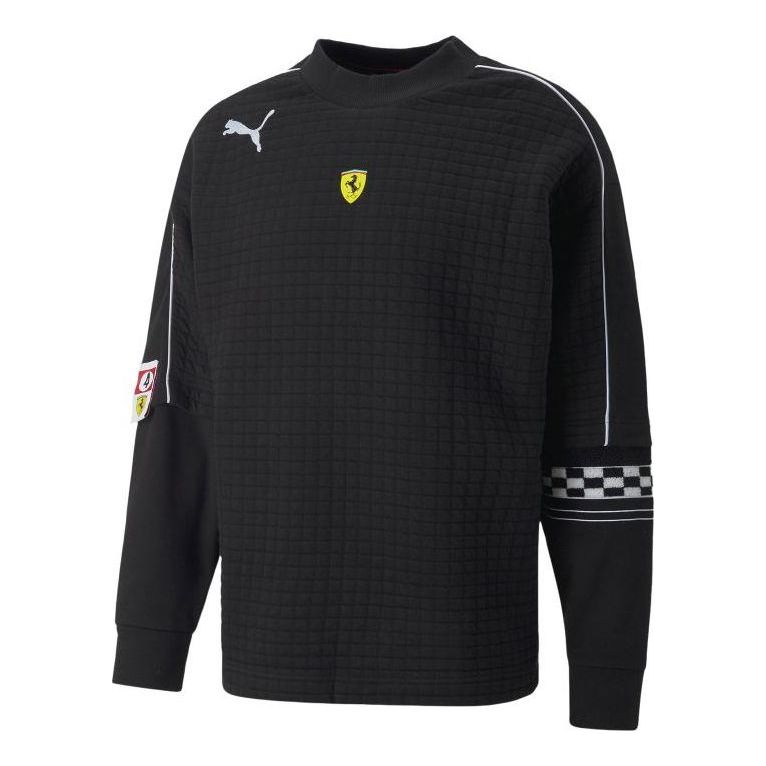 Суитчър Puma Ferrari Race Statement Sweatshirt Черно | 535785-01