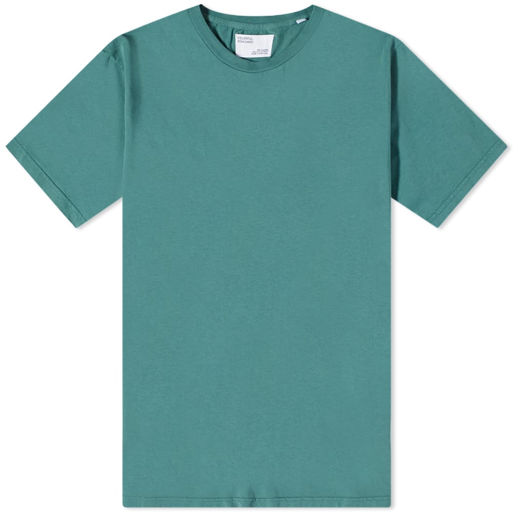 Тениска Colorful Standard Classic Organic Tee Зелено | CS1001-PGN, 0