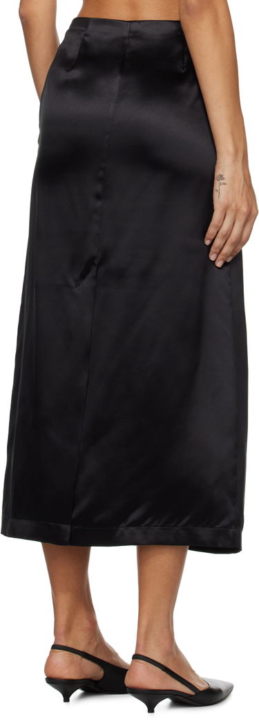 Пола Loulou de Saison Loulou de Saison Lys Midi Skirt Черно | LYS, 2