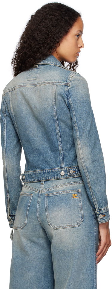Яке Courrèges Courrèges Denim Trucker Jacket Синьо | 324DBL002DE0033, 2