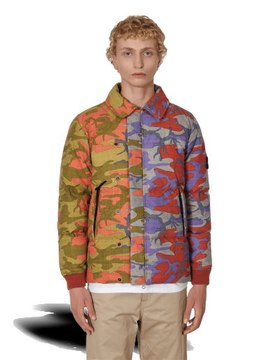 Яке Stone Island Heritage Camo Ripstop Nylon Down Jacket Оранжево
 | 7 V0015