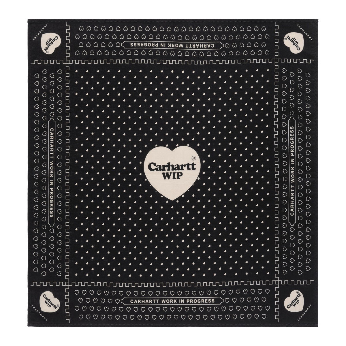Шал Carhartt WIP Heart Bandana Heart Bandana Черно | I033225_24M_XX, 0