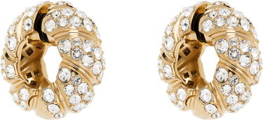 Обеци Valentino Valentino Garavani Small Crystal Magnetic Clip-on Earrings Металик | 6W0J0AA4YCW, 1