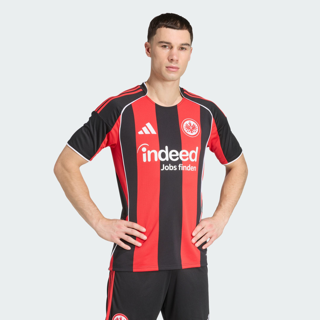 Фланелка adidas Performance Eintracht Frankfurt 25/26 Home Jersey Червено | JZ6359, 0