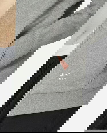 Суитчър Nike MMW Full-Zip Fleece Hoodie Grey Heather Сиво | DR5362-050, 5