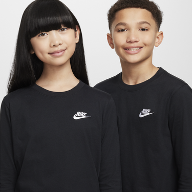 Тениска Nike Nike Sportswear Long Sleeve T-Shirt Черно | FZ4946-010, 2