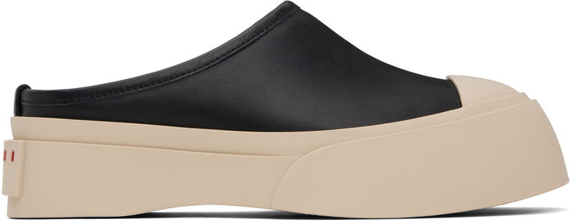 Облекло Marni Marni Pablo Sabot Slip-on Loafers Черно | SNZW018502 P7226