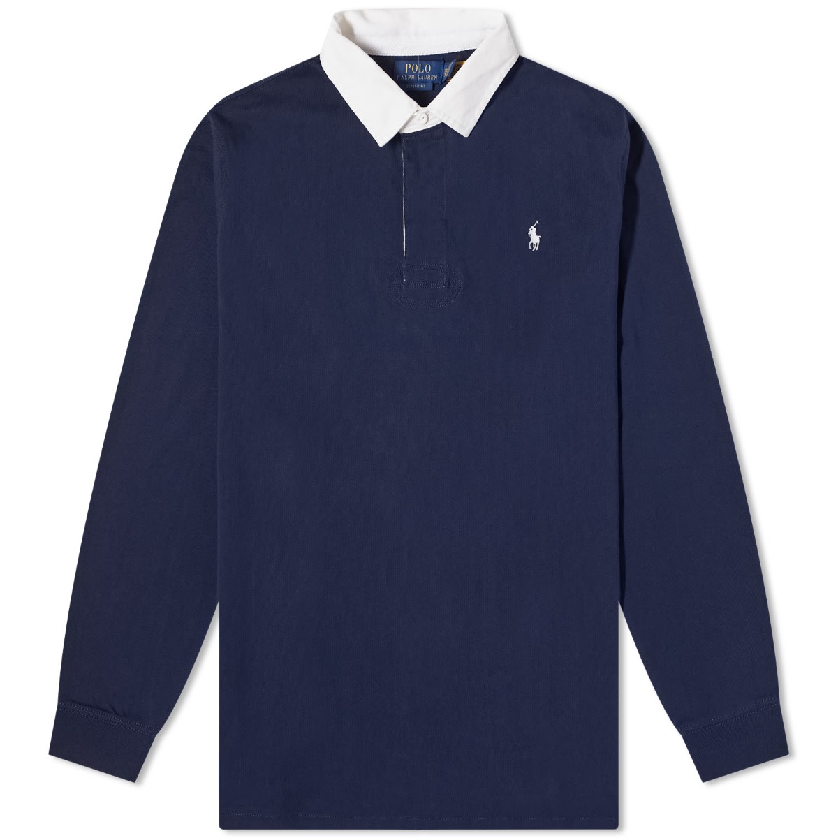 Риза Polo by Ralph Lauren Rugby Shirt Тъмно синьо | 710717115017, 0