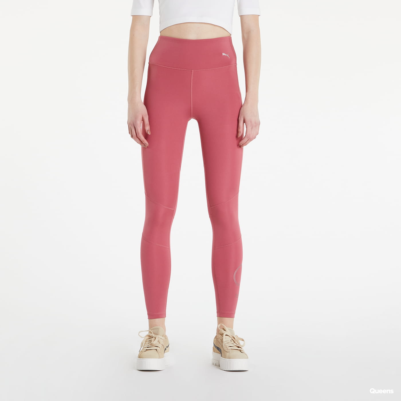 Клинове Puma Moto High Waist 7/8 Розово | 521089 25, 0