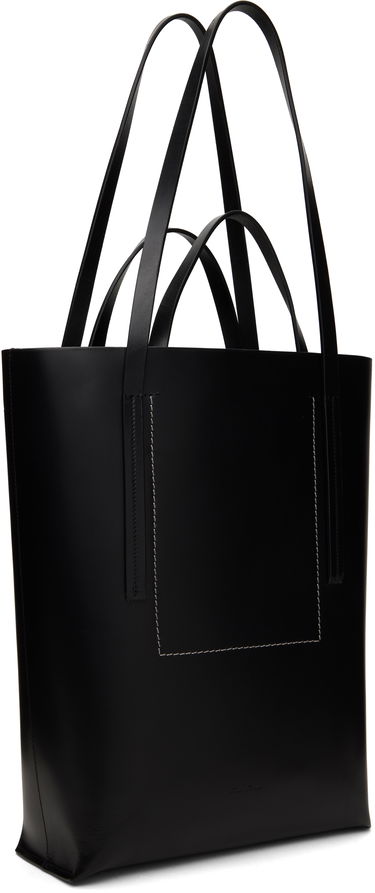 Голяма пазарска чанта Rick Owens Rick Owens Hollywood Medium Shopper Tote Черно | RA01E0663 LGEL, 1