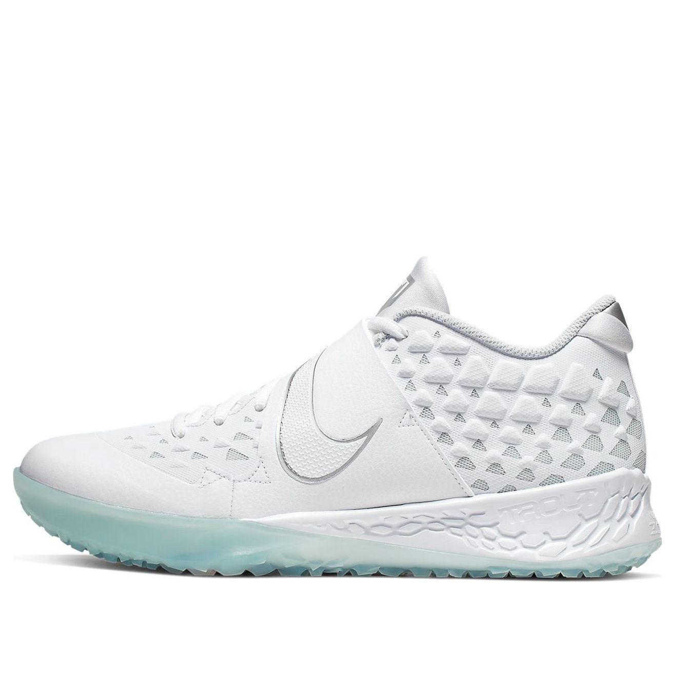 Кецове и обувки Nike Force Zoom Trout 6 Turf Бяло | AT3463-100, 0