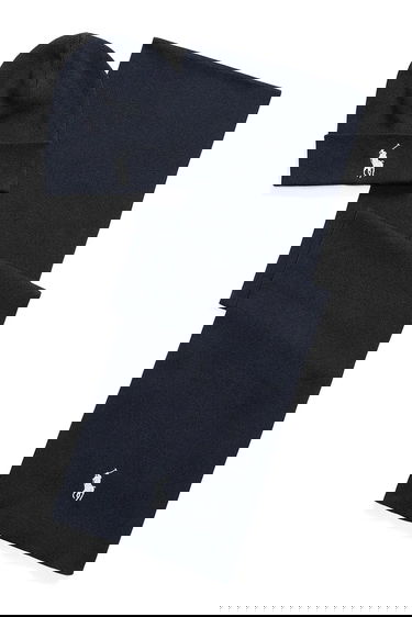 Шал Polo by Ralph Lauren Beanie and Scarf Set Тъмно синьо | 710953262, 0