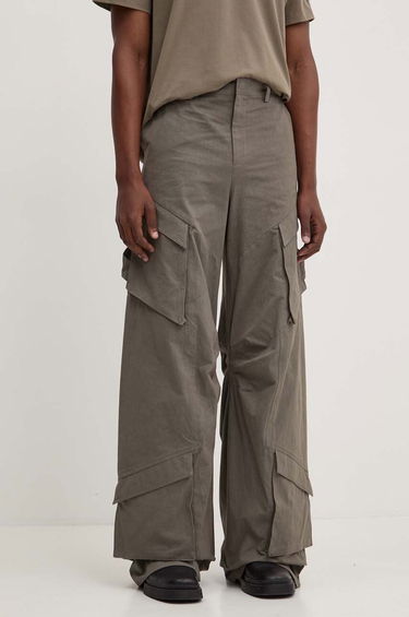 Карго панталони HELIOT EMIL Draped Cargo Pants Зелено | HE.M.10.160.DG23, 3