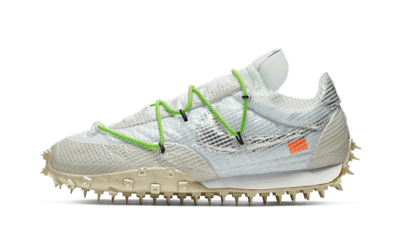 Кецове и обувки Nike Off-White x Waffle Racer "White" Бяло | CD8180-100, 0
