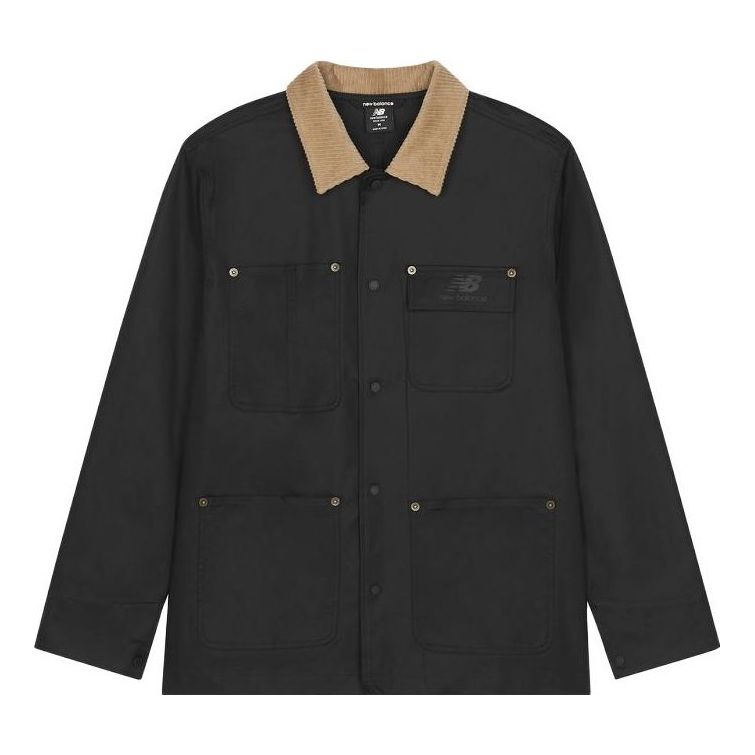 Яке New Balance Vintage Trend Corduroy Collar Jacket Черно | AMJ31321-BK