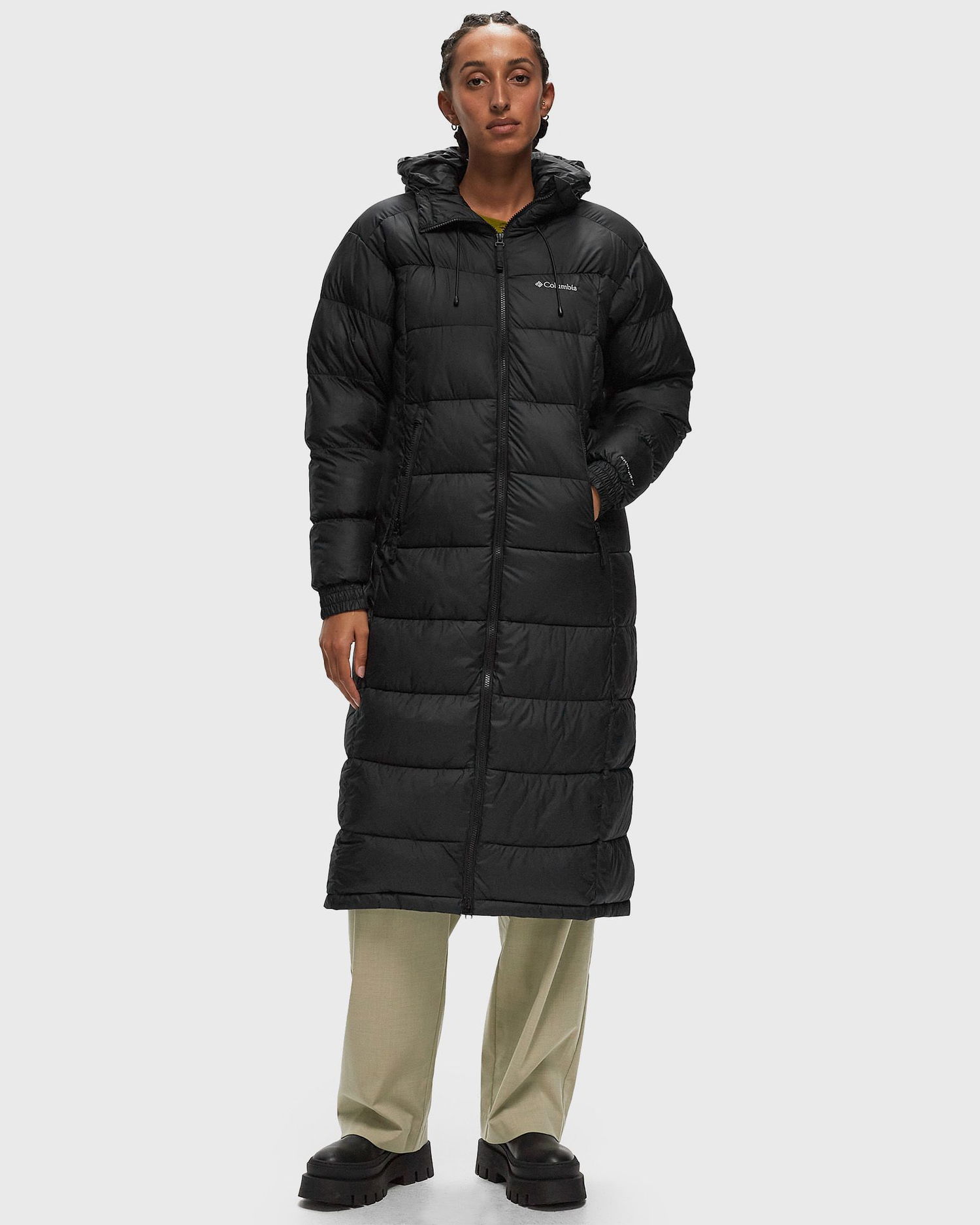 Пухо яке Columbia Pike Lake II Long Puffer Jacket Черно | 2051351011, 1