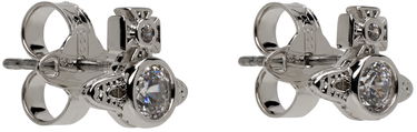 Обеци Vivienne Westwood Silver Orb Crystal Earrings Металик | 62010220-02P102-SM, 1