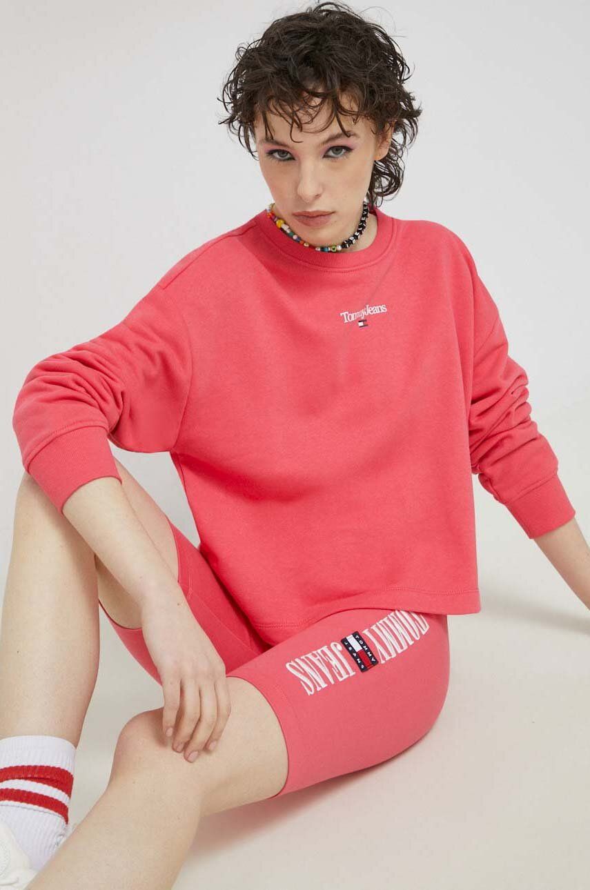 Суитчър Tommy Hilfiger Sweatshirt Розово | DW0DW15409.PPYX, 0